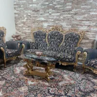 مبلمان  ۹ نفره  همراه با گل میز