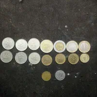 تعدادی سکه جمهوری و قدیمی وترک
