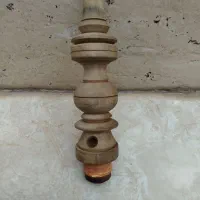 تنه قلیان اهنی و چوبی