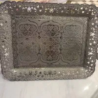 سینی ملیله کاری ترکیه ای|ظروف سرو و پذیرایی|تهران, مینی‌سیتی (شهرک نفت)|دیوار