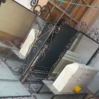 تعدادی اینه و کنسول فرفورژه برا فروش|بوفه، ویترین، کنسول|اندیمشک, |دیوار