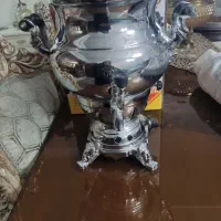 سماور بدون تنوره با قوری|سماور، چایساز، قهوهساز|ری, دیلمان|دیوار