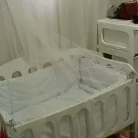 تخت گهواره ایی بفروش میرسد یکی دوبار استفاده شد