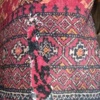 قالیچه دست باف خوشرنگ۲/۵متردر۱/۲۵|فرش|مشهد, کوه سنگی|دیوار