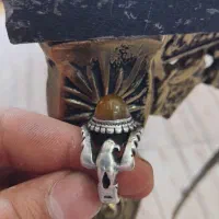 انگشترنقره سینه عقاب|کلکسیون اشیاء عتیقه|قیدار, |دیوار