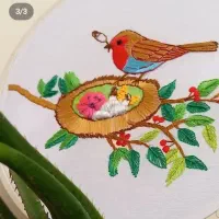 گلدوزی|صنایع دستی و سایر لوازم تزئینی|کاشان, فین بزرگ|دیوار