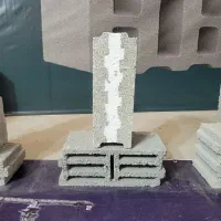 بلو سبک سیمانی لیکا تحویل پای کار|مصالح و تجهیزات ساختمان|رشت, منظریه|دیوار