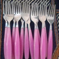 ۱۲عدد چنگال میوه خوری وفنجان