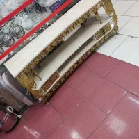 میز تلویزیون برنز برنزی برنج برنجی