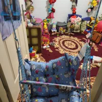 فروش تاب کودک پارچه ای صفر در حد نو