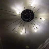 لوستری سقفی کنترل دار|لوستر و چراغ آویز|تبریز, |دیوار