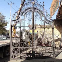 متنوع ترین درب فلزی.فرفورژه کلاسیک مدرن باغی حیاط