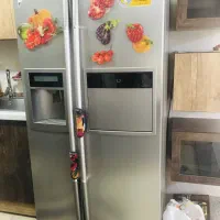 یخچال ساید ال جی و مبل تمیز