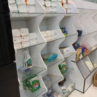 قفسه کمد ویترین چوبی
