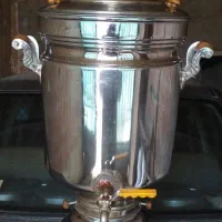 سماور گازی استیل مجلسی25 litr