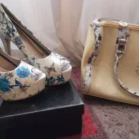 تعدادی کیف و کفش زنانه