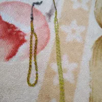 دوعدد تسبیح نقره کاری شده|جواهرات|شیراز, ریشمک|دیوار