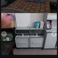 کمد کنار تخت کتابخانه