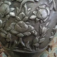 گلدان نقره