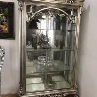 بوفه چوبی سیلور منبت کاری