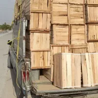 صندوق چوبی با نوارفلزی محکم|عمده‌فروشی|نجف‌آباد, کهریزسنگ|دیوار