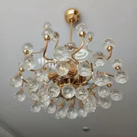 لوستر کریستالی|لوستر و چراغ آویز|اراک, |دیوار