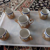فنجان و قندان گالش دار با قیمت مناسب