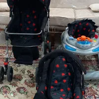 کالسکه. روروئک. کریر.سرویس خواب۷تیکه مارک دلیجان