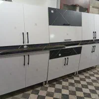 سرویس کابینت بدنه فلزی درب ام دی اف