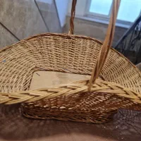 سبد حصیری|صنایع دستی و سایر لوازم تزئینی|قم, باغ کرباسی|دیوار