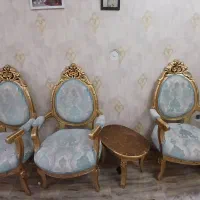 مبل سلطنتی ۹ نفره .گهواره|حراج|نسیمشهر, |دیوار