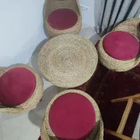 میز و صندلی حصیری|میز و صندلی غذاخوری|صفادشت, |دیوار