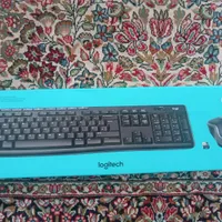 کیبورد و موس بیسیمlogitech mk270 نو