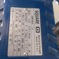 پمپ یک اسب جتی اسکواردی پروانه استیل|مصالح و تجهیزات ساختمان|قم, شهدا|دیوار