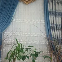 پرده پذیرایی در حد نو عرض ۳ متر