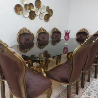 مبل استیل ۹نفره و غذا خوری ۸نفره|مبلمان خانگی و میز عسلی|تهران, جوانمردان (اندیشه)|دیوار