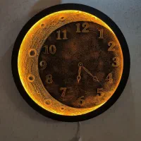 تابلو ماه ساعت