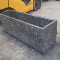 گلدان پیاده رو کوروش خطی طوسی حوض قدیمی آبنما
