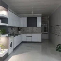 واحد ۱۲۰ متری دو خوابه بالکن دار