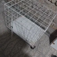 قفس محکم و ریلی مخصوص همه نوع جانورسگوگربه