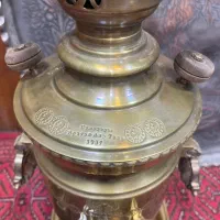 سماور ذغالی اصلی مهردار سنگین (زیر قیمت)|کلکسیون اشیاء عتیقه|ساری, |دیوار