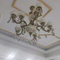 لوستر ترکیبی چینی برنز