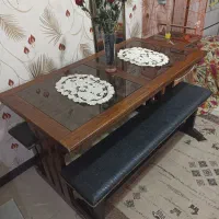 میز ناهار خوری چوبی|میز و صندلی غذاخوری|شیراز, شاه قلی بیگی|دیوار