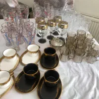 جهیزیه/تعدادی ظروف اصل/کاملانودرحدنو/ست،جداگانه|ظروف سرو و پذیرایی|تهران, سعادت‌آباد|دیوار