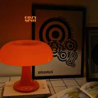 آباژور ماشروم قارچی،چراغ ،نور غروب Mushroom Lamp
