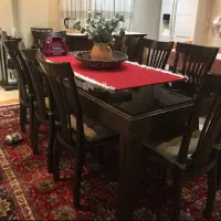 میز وصندلی نهارخوری ۸ نفره