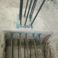 کاشت میلگرد و بولت نعمتی