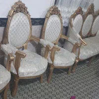 ست مبل و میز نهار خوری سلطنتی|مبلمان خانگی و میز عسلی|ضیاء آباد, |دیوار