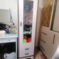 بوفه کودک با دو کشو و یک عسلی بالای تختی