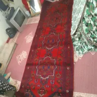 فرش کناره دستبافت قدیمی قالی کارکرده|فرش|قزوین, |دیوار